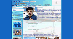 Desktop Screenshot of mare-blu.it